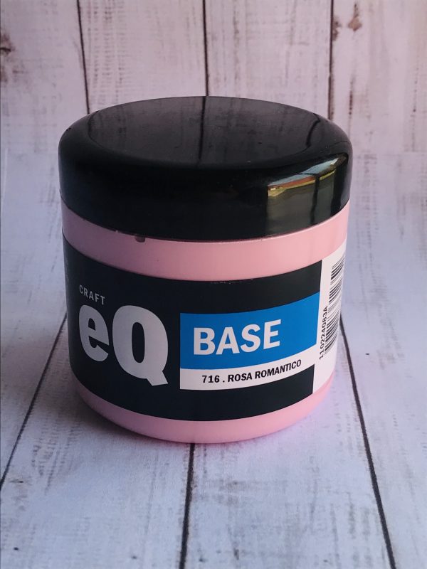 Base acrilica EQ 200CC. ROSA ROMANTICO