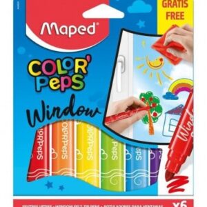 Marcadores para vidrio MAPED X6