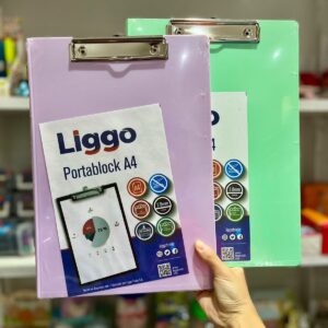 Portablock A4 acrilico (también en negro)