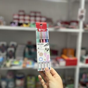 Lapiceras FILGO GEL MILKY X4