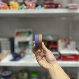 Cinta decorativa glitter 2.5 m