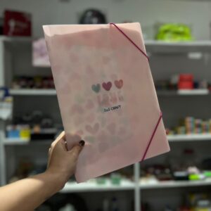 Carpeta con elástico A4